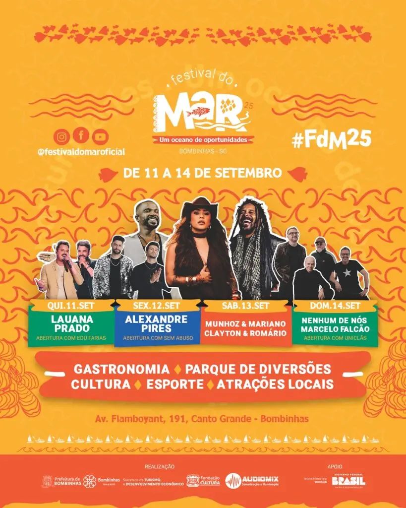 Contagem regressiva para o Festival do Mar